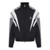 Jachetă sportivă de trening „Negru Gri Alb” 681438TKO481269