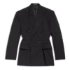 Jachetă strânsă în talie „Black” 773357TNT391000