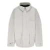 Jachetă tehnică tip parka din țesătură Ripstop „Beige” 663039TKO319710