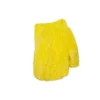 Jachetă unisex din blană artificială, colecția FW21, galbenă 663000TKQ077200