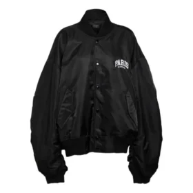 Jacheta Paris Varsity „Negru” 768924TNO271000