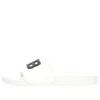 Șlapi de piscină cu logo 3D BB „White” 656434W1S8B9034