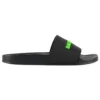 Șlapi din cauciuc „Negru-Verde Fluorescent” 565826W1S811030