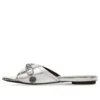 Șlapi metalici Cagole „Silver Black” 694342WBDK38018