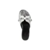 Șlapi metalici Cagole „Silver Black” 694342WBDK38018