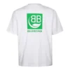 Logo, ecologic, mânecă scurtă, unisex, alb 594579THV639000