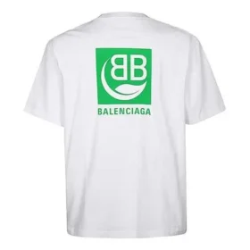 Logo, ecologic, mânecă scurtă, unisex, alb 594579THV639000