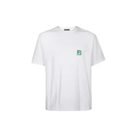 Logo, ecologic, mânecă scurtă, unisex, alb 594579THV639000