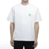 Logo, ecologic, mânecă scurtă, unisex, alb 594579THV639000