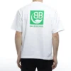 Logo, ecologic, mânecă scurtă, unisex, alb 594579THV639000
