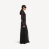 Maiou fără mâneci pentru femei, stil techwear, negru