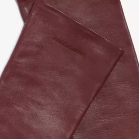 Mănuși lungi pentru femei, de culoare burgund
