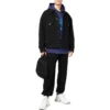 Închiriere de îmbrăcăminte Jachetă din denim cu croială dreaptă „Black” 675206TEW051105