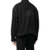 Închiriere de îmbrăcăminte Jachetă din denim cu croială dreaptă „Black” 675206TEW051105