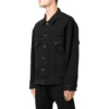 Închiriere de îmbrăcăminte Jachetă din denim cu croială dreaptă „Black” 675206TEW051105