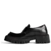 Încălțăminte de tractor „Piele de vițel netedă neagră” 760439WA8E91000