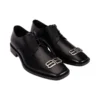 Încălțăminte din piele Rim Derby „Negru” 712642WA8E11081
