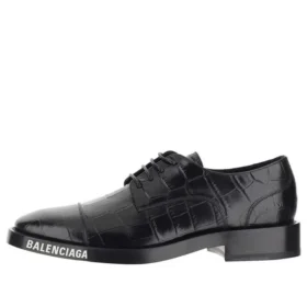 Încălțăminte plată Herre Derby „Black” 590716WBBV41090
