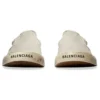Încălțăminte slip-on Paris cu talpă joasă „Washed White Cotton” 710295W3RR59010