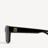 Ochelari de soare nano square af pentru femei, negri