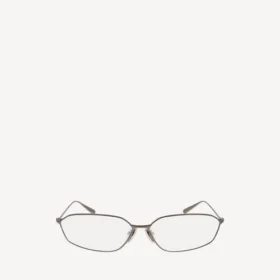 Ochelari de soare ovali Editorial, argintii
