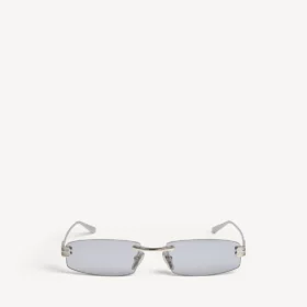 Ochelari de soare pentru femei Gossip Rectangle M, argintii