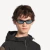 Ochelari de soare rotunzi Neo, negri