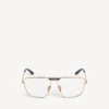 Ochelari de soare Tag 2.0 în stil „navigator”, de culoare aurie