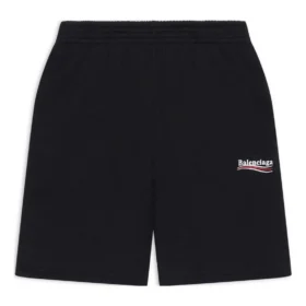 Șorturi de jogging pentru Political Campaign „Negru” 681862TMVE61070