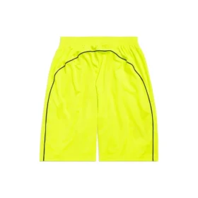 Șorturi largi de fotbal „Galben neon” 777709TPVW47110