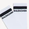 Șosete pentru bărbați cu logo, în culorile alb/negru