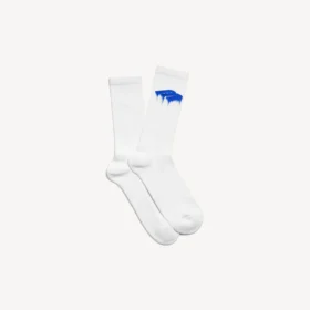 Șosete pentru bărbați „Wet Brush” în alb/albastru