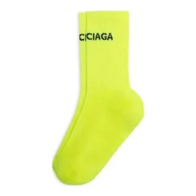 Șosete „Yellow Fluo Silver” 585526479B07260