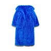Palton cu umerii goi „Royal Blue” 794648TPQ234210
