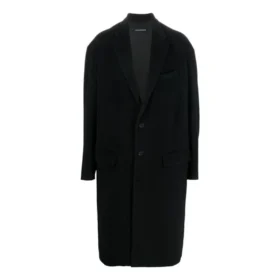 Palton din lână „Black” 642221TMU151000