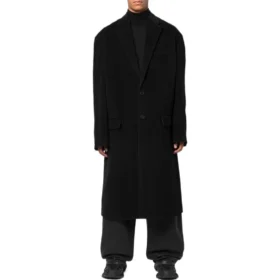 Palton din lână „Black” 642221TMU151000