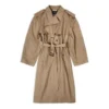 Palton trench oversized „Beige” 733764TNP099501