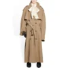 Palton trench oversized „Beige” 733764TNP099501