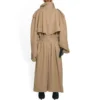 Palton trench oversized „Beige” 733764TNP099501