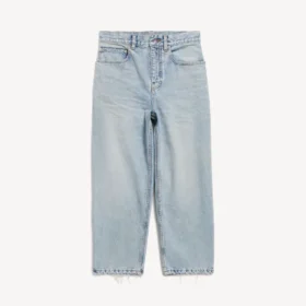 Pantaloni capri Jackie pentru femei, în nuanța albastru deschis decolorat