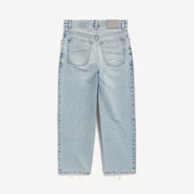 Pantaloni capri Jackie pentru femei, în nuanța albastru deschis decolorat