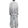 Pantaloni cargo Bal cu imprimeu diagonal pe toată suprafața „Albastru deschis” 767971TDW144979