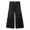 Pantaloni Cargo evazați „Negru” 783694TNW111672