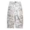 Pantaloni cargo largi „Gri deschis” 791053TQLA71400
