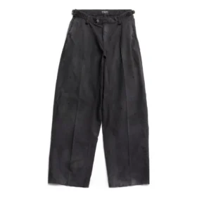 Pantaloni cargo minimalisti „Negru” 746509TKP271000
