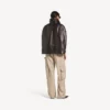 Pantaloni cargo relaxați pentru femei, de culoare bej