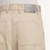 Pantaloni cargo relaxați pentru femei, de culoare bej