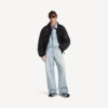 Pantaloni casual pentru bărbați, de culoare albastru deschis