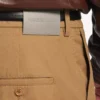 Pantaloni chino pentru bărbați, mărime mare, în nuanța camel