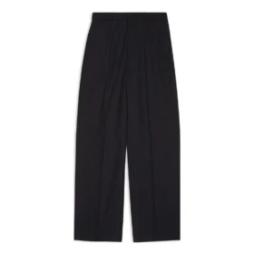 Pantaloni croiți cu croială largă „Black” 725469TNT361070